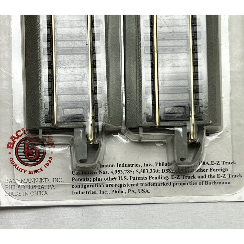 NEW Bachmann 44511 EZ-Track 9" Straight Nickel Rails 4 Pieces HO Scale - Picture 3 of 5